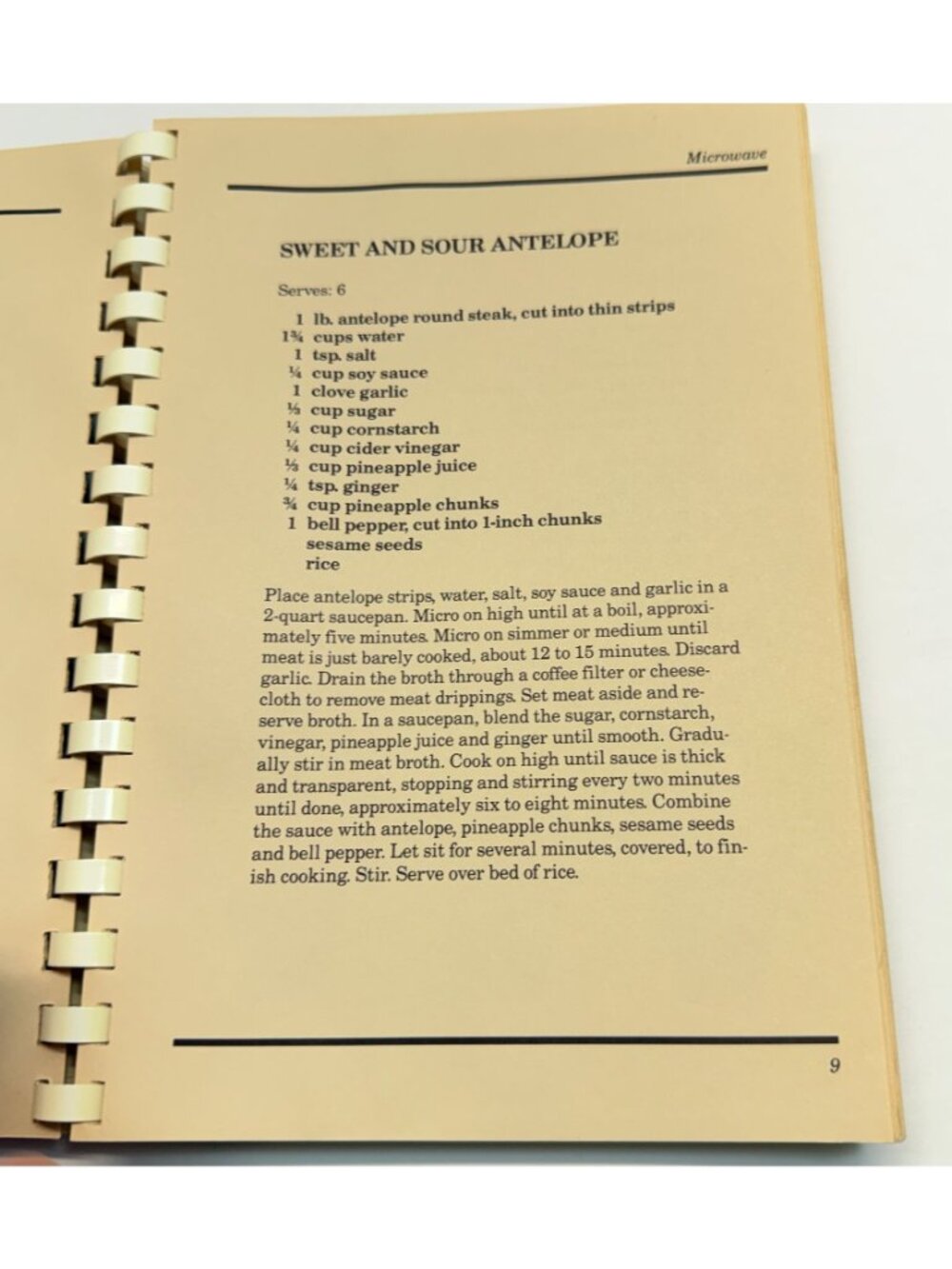 NAHC Wild Game Cookbook 1985 North American Hunting Club 70+ Recipes - Picture 6 of 16